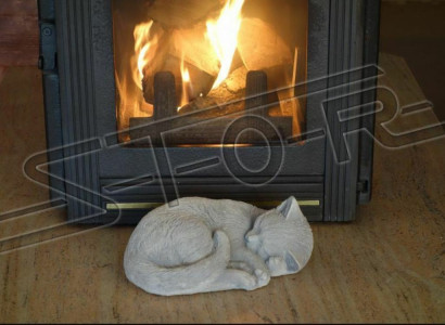 Garten Dekorative Dekoration Katze Terrasse Stein Figuren Figur Statue